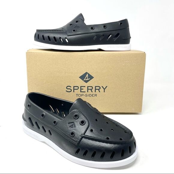 NEW SPERRY Top-Sider Black EVA Float Boat Shoes US 8/39 - Picture 5 of 8